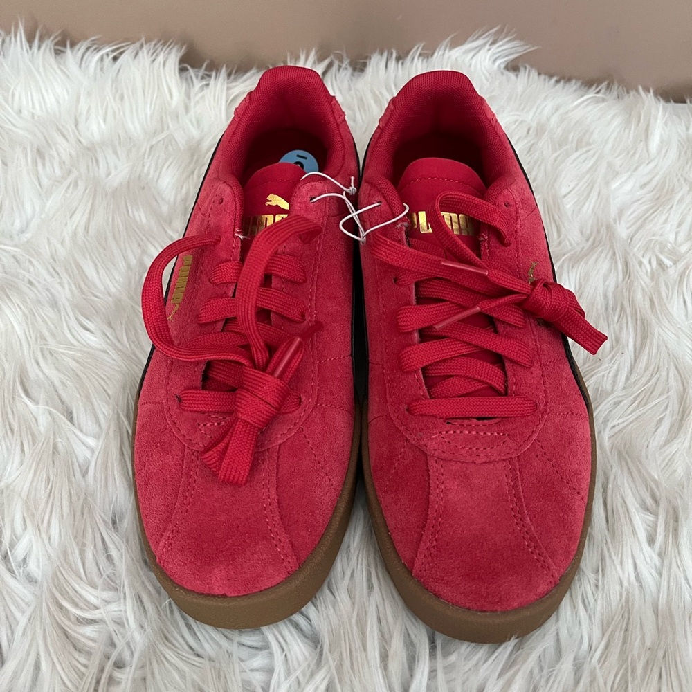 {Puma} Club II Era Sneakers in Red - Youth 6 - Picture 2 of 9